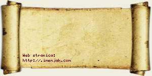 Tanja Jaćimović vizit kartica